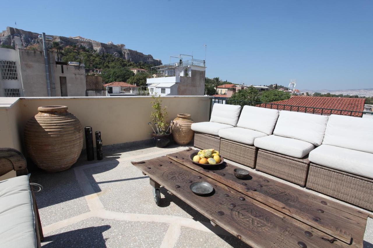 Plaka Two-Storey Penhouse With Acropolis Views Pl6 アテネ エクステリア 写真