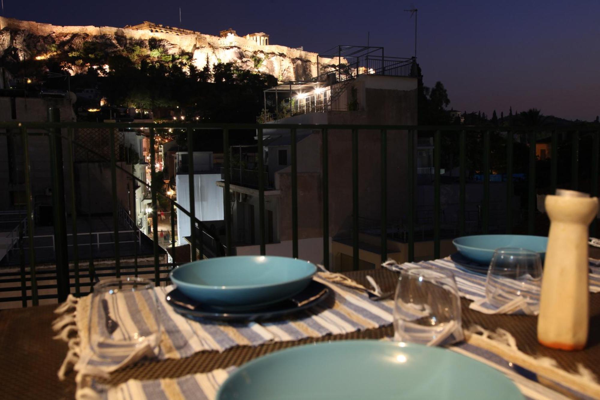 Plaka Two-Storey Penhouse With Acropolis Views Pl6 アテネ エクステリア 写真